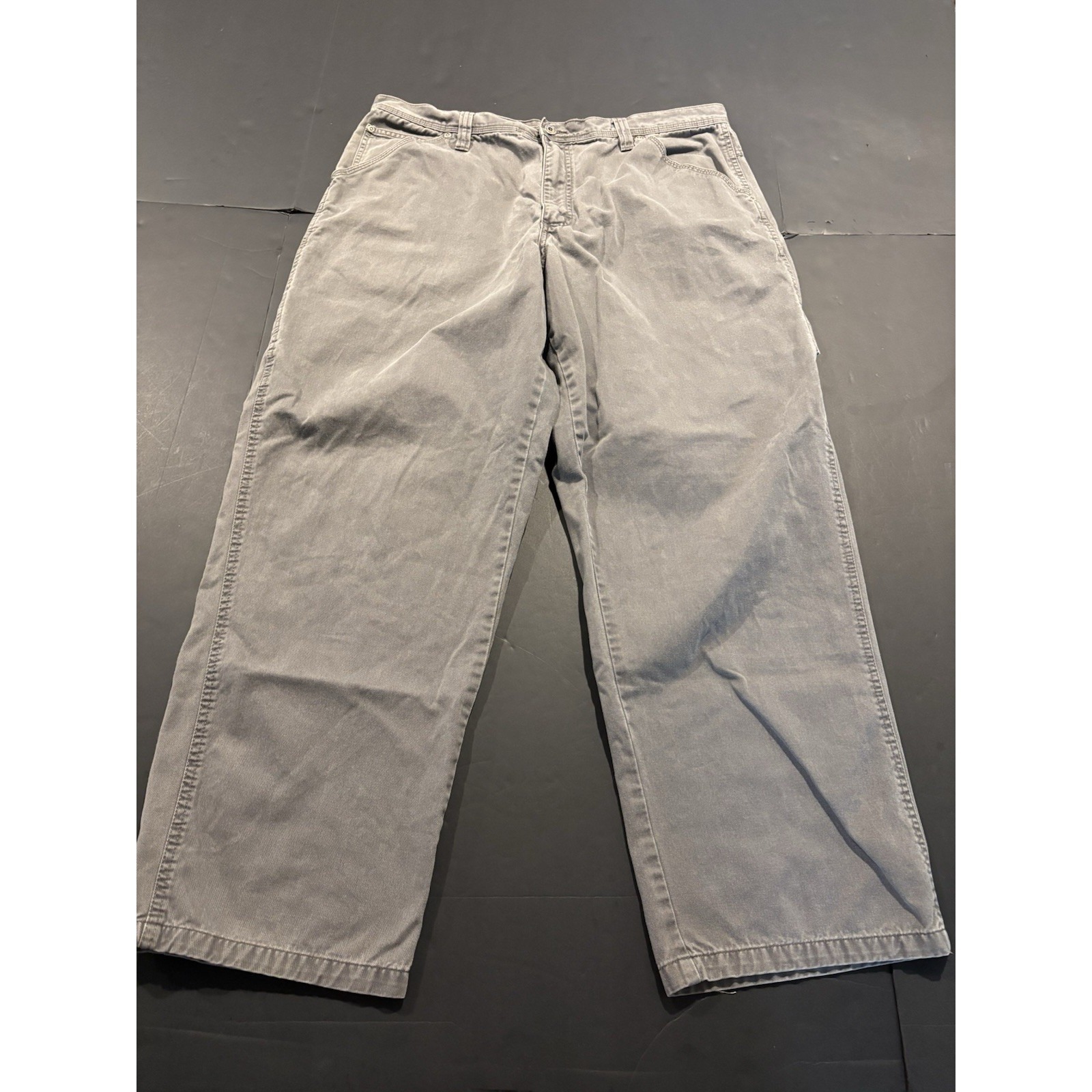 Wrangler Hero Cargo Pants Mens Dark Grey Size 36